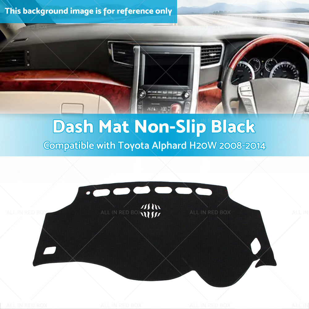 Non-Slip Dash Mat Suitable For Toyota Alphard H20W 2008-2014 Dashboard Cover