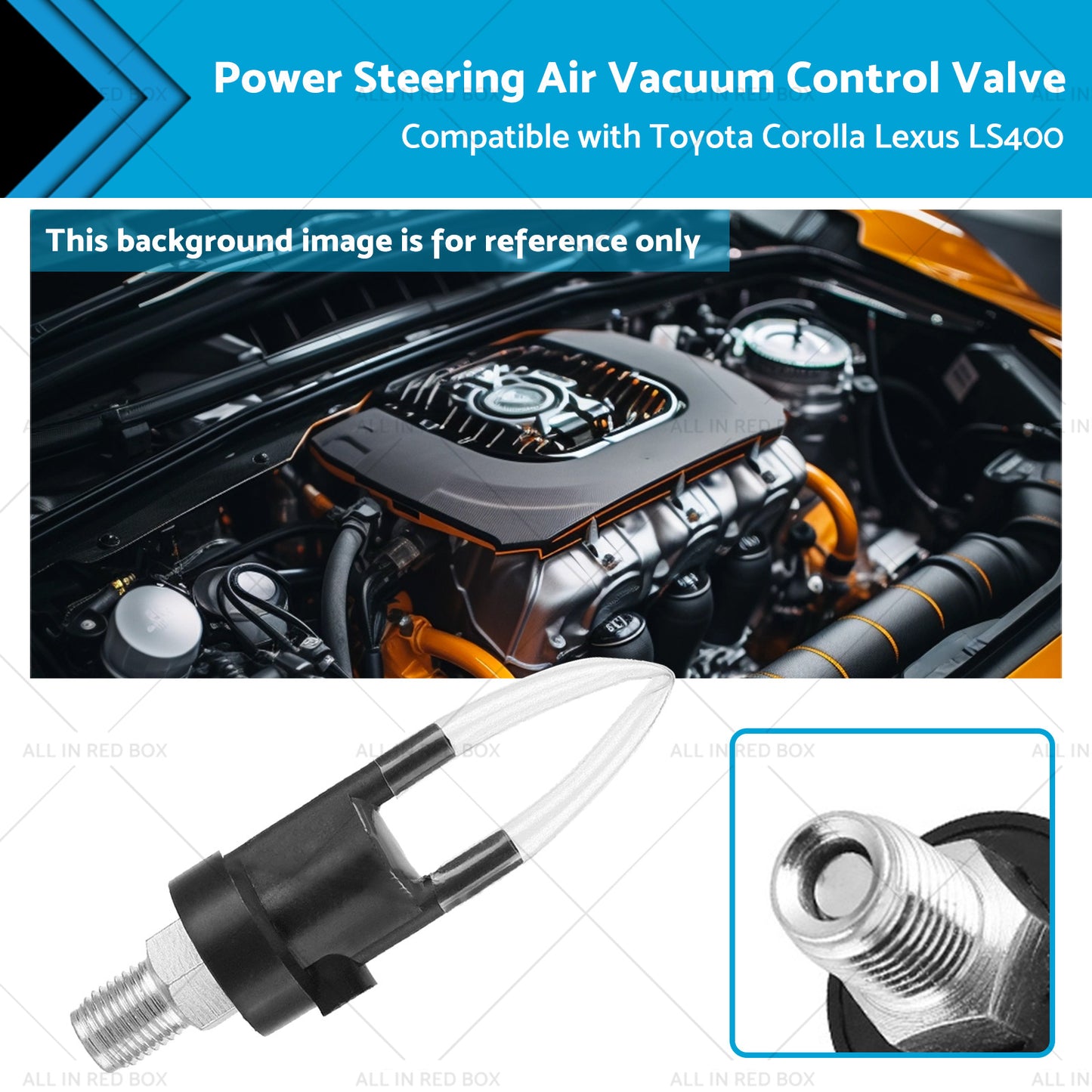 Power Steering Air Vacuum Control Valve Suitable for Toyota Corolla Lexus GS300