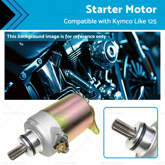 31200-KUDU-C00 Starter Motor Suitable for Kymco Like 125 LX MMC 4T Euro III