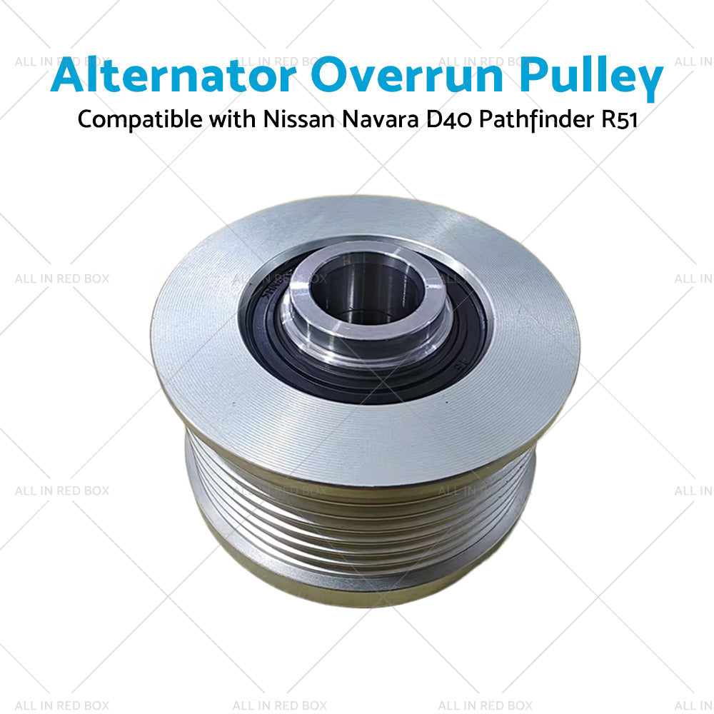 Alternator Overrunning Pulley Suitable For Nissan Navara D40 Pathfinder R51 2. 5L