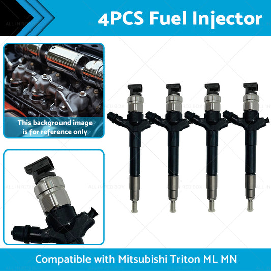 4PCS 095000-9560 Fuel injector Suitable for Mitsubishi Triton Challenger 08-15