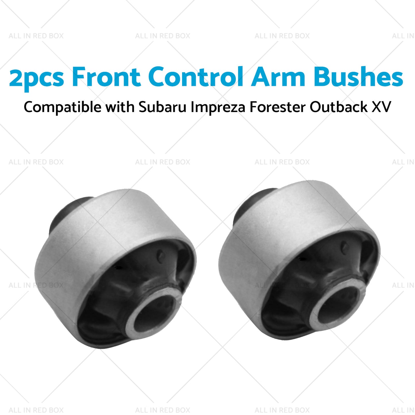 2x Front Lower Control Arm Bush Suitable For Subaru Impreza Forester Outback XV