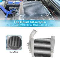 TOP MOUNT INTERCOOLER fit NISSAN PATROL GU 3. 0 DTI ZD30 TURBO DIESEL 1999-2012