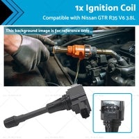 1x Ignition Coil Suitable for Nissan GTR R35 V6 3. 8L 22448JF00B VR38DETT 08-15