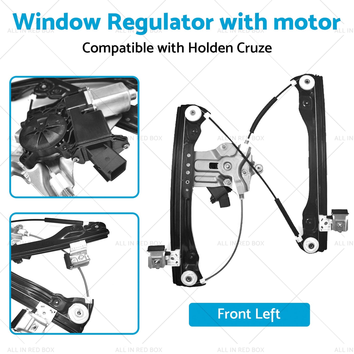 Front Left Window Regulator With Motor 7Pin Suitablefor Holden Cruze JG JH 09-16