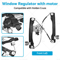 Front Left Window Regulator With Motor 7Pin Suitablefor Holden Cruze JG JH 09-16