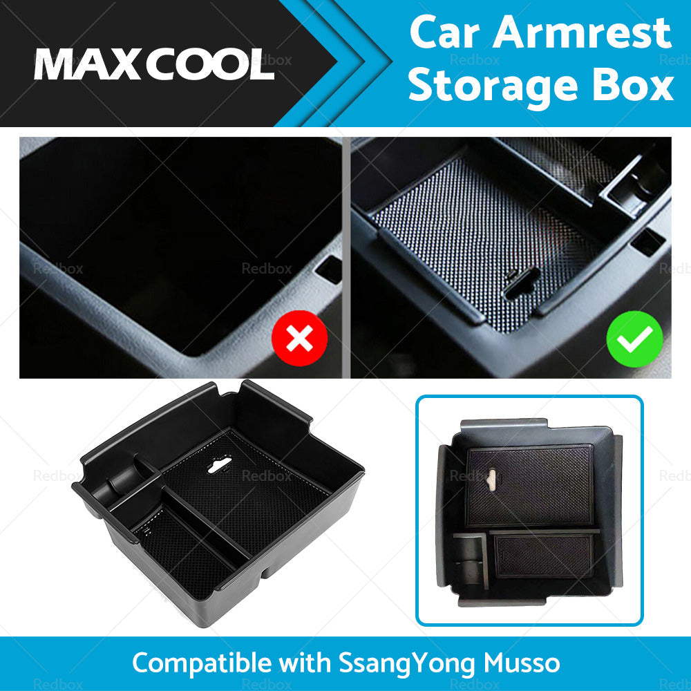 Car Center Console Armrest Storage-Box Tray Suitable For SsangYong Musso 19-22