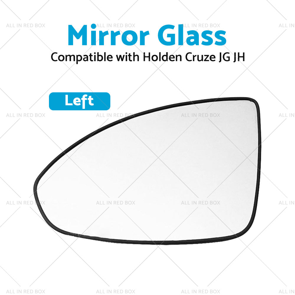 Left Side Mirror Glass With Base Suitable for Holden Cruze JG JH 2009-2016