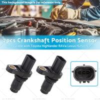 2x Camshaft Position Sensor 90919-05060 Suitable for Toyota 4Runner IS250 IS350