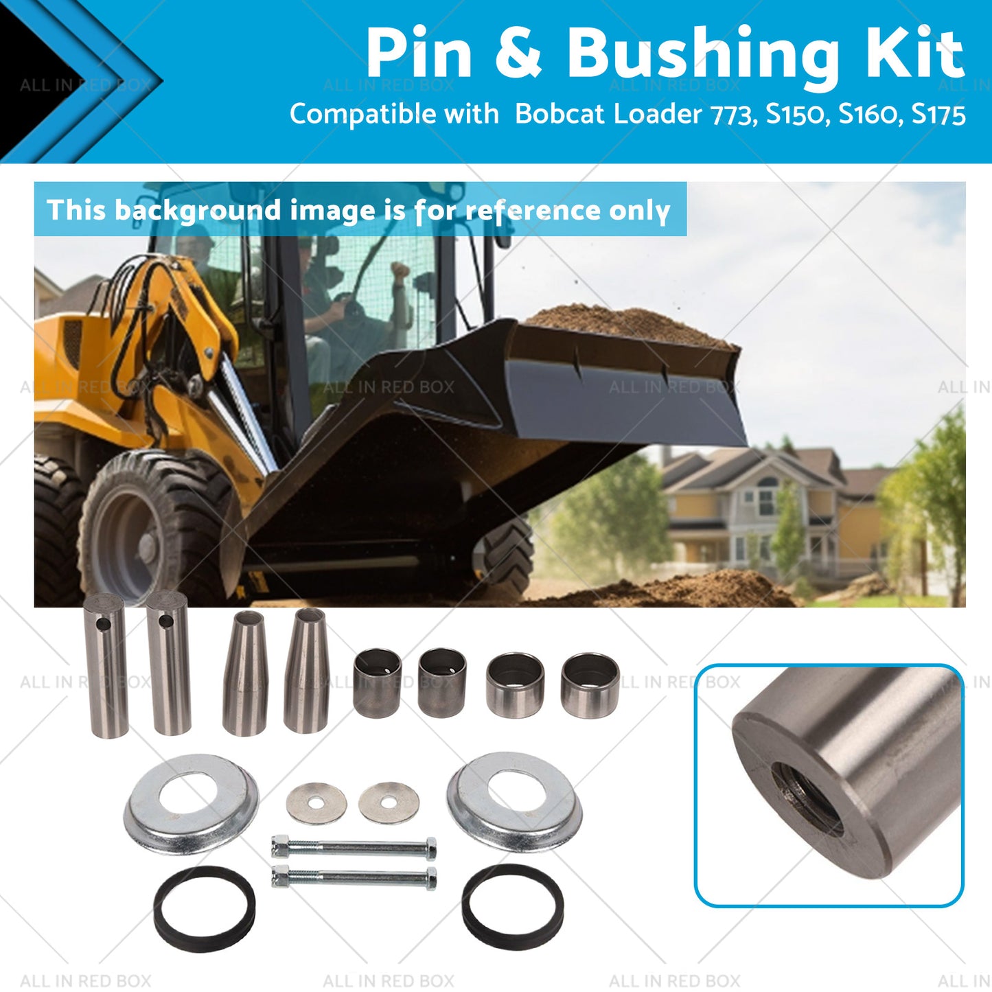 Pin Bushing Kit Suitable For Bobcat T190 T180 S185 S175 S160 S150 Skid Steer