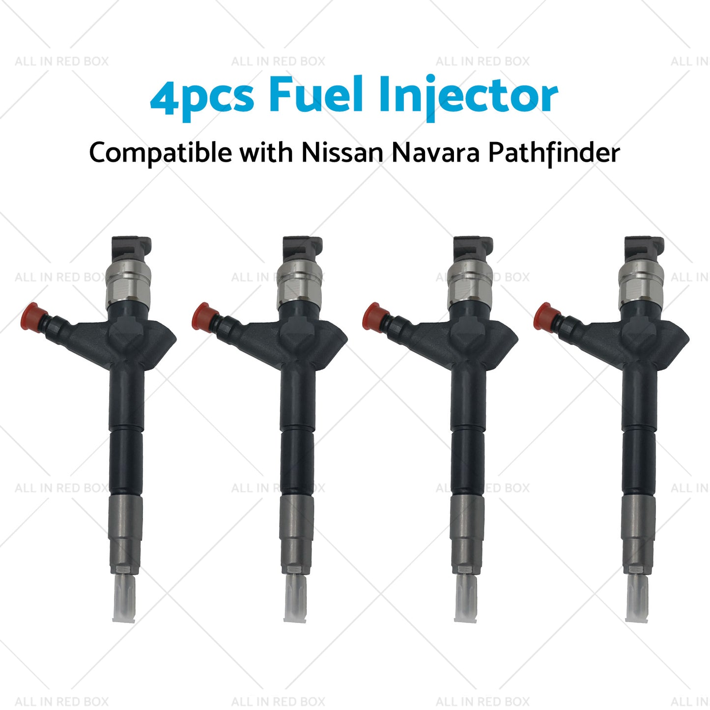 4x 095000-5650 Diesel Injector Suitable for Nissan Navara Pathfinder 095000-5655