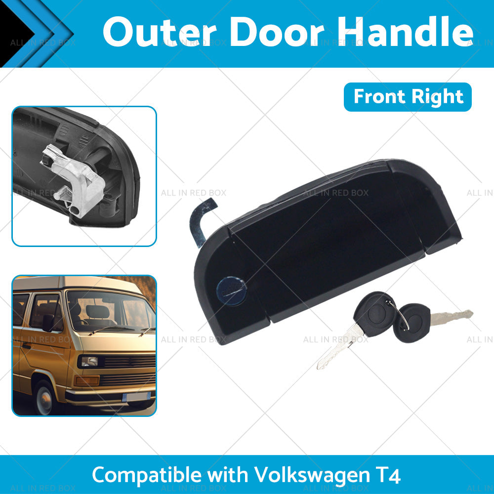 Front Right Outer Door Handle with Keys Suitable for VW T4 1990-2003 701837206