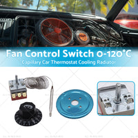 Fan Control Switch Suitablefor Capillary Car Thermostat Cooling Radiator 0¡桫120¡æ