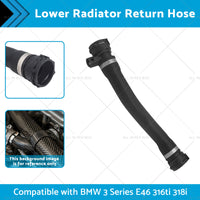 17127516416 Lower Radiator Return Hose Suitable for BMW 3 Series E46 316ti 318i