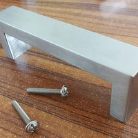 10 X Kitchen Cabinet Door Handles Matte Stainless Steel Drawer Cupboard Pulls