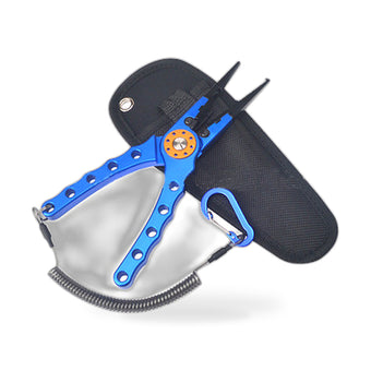 compare product FITS Aluminium Fishing Pliers Hook Removal ! Line Cutting Mono Braid ! Fish Grip