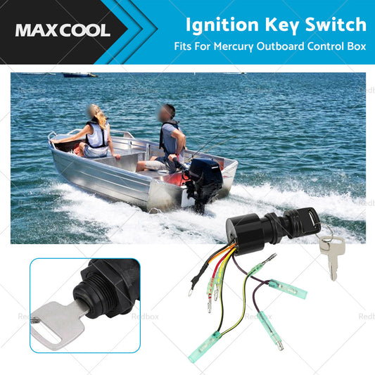 {{ Boat Engine Ignition Key Switch Kit For Mercury Outboard Motors 87-17009A5 }} - Buy Car Parts Online at {{ Kaka Auto Parts }}.