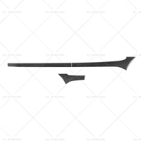 Carbon Fiber Dashboard Sticker Trim Suitable For Toyota Hilux Revo 2015-2023 RHD