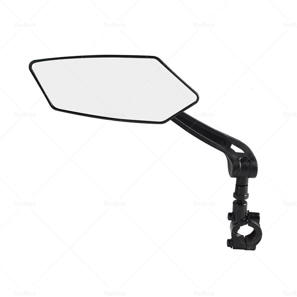 Bicycle Bike Cycle Handlebar Rear View Mirrors Rearview Rectangle Back Mirror