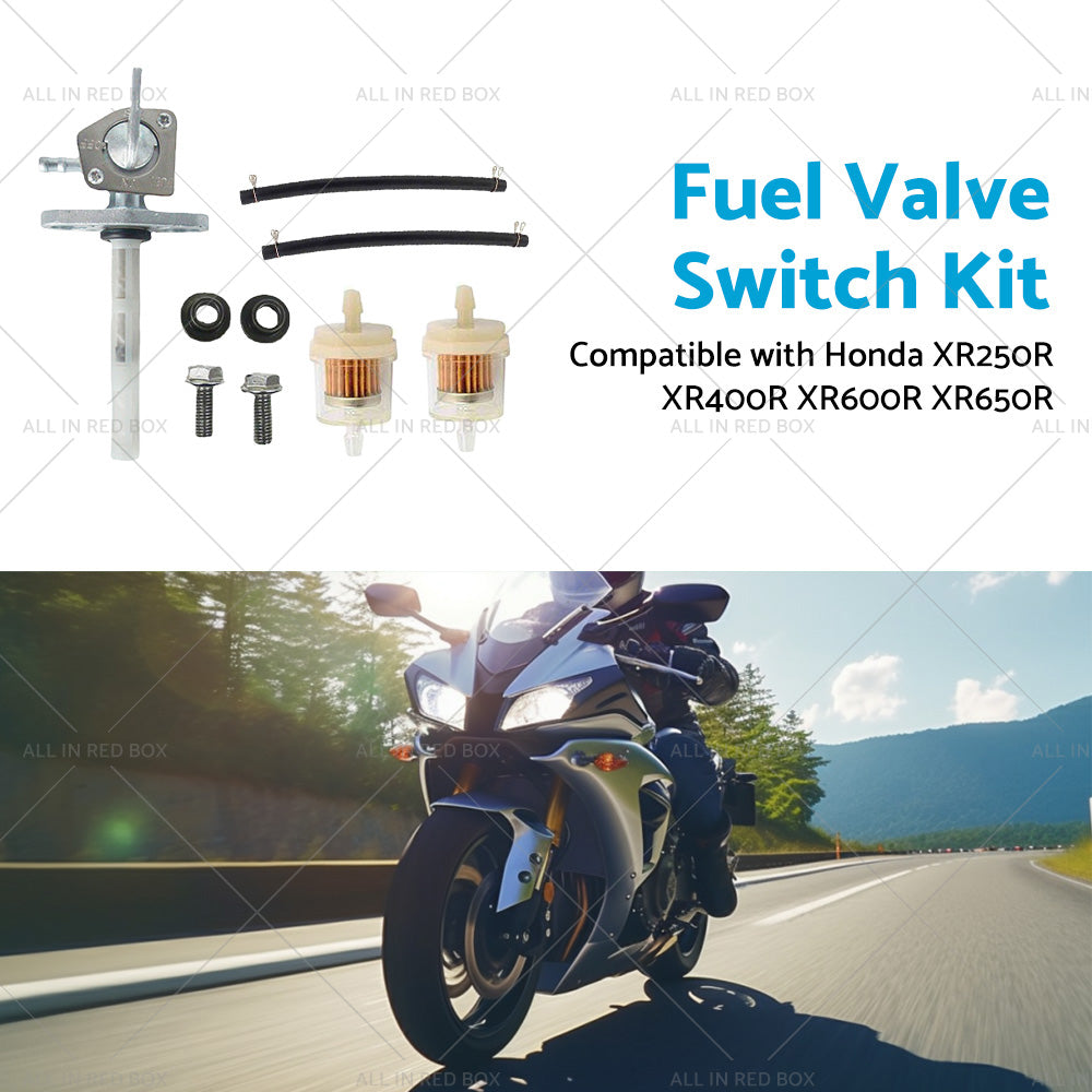 Fuel Tap Petcock Valve Switch Suitable for Honda XR250R XR400R XR600R XR650R