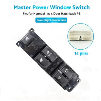 compare product Master Power Window Control Switch Suitable for Hyundai Accent 1.6L