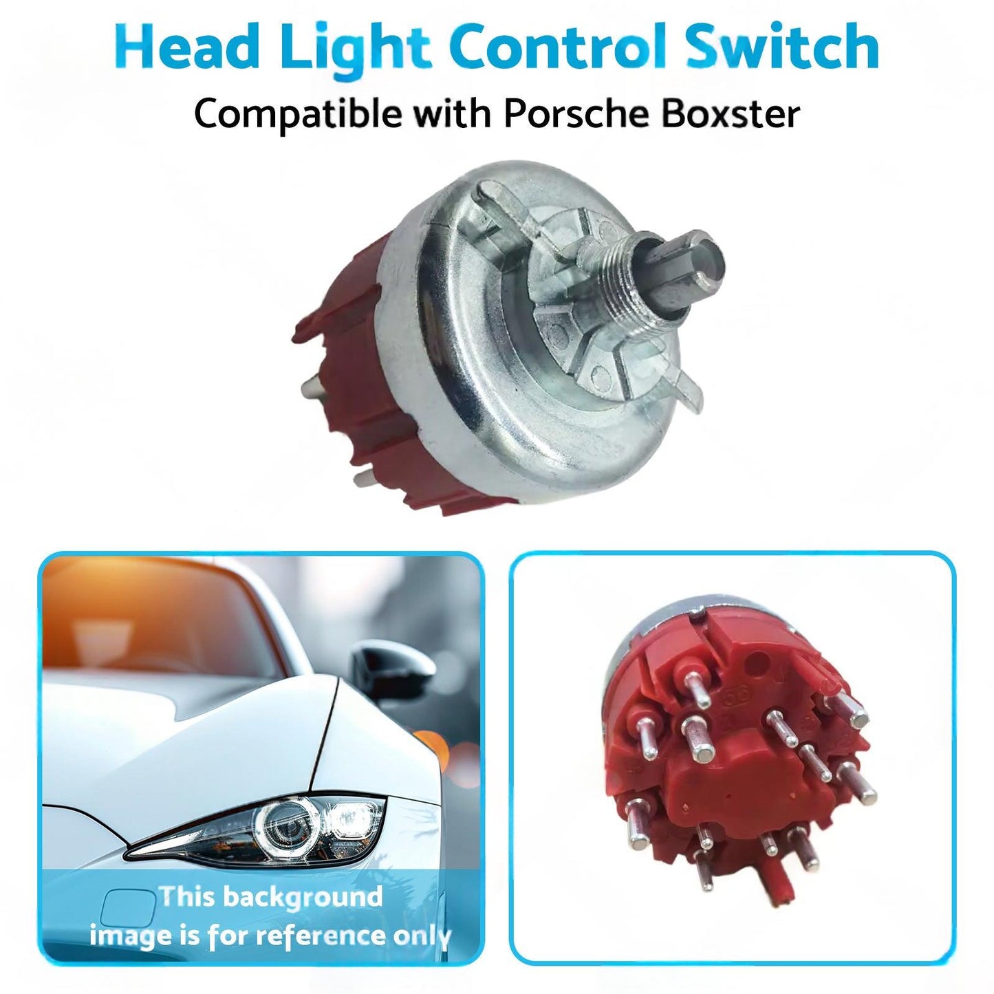Head Light Control Switch Suitable for 97-04 Porsche Boxster Porsche 911 99-05