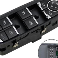 High end window standard, 7PP959858AEDML suitable for Porsche window regulator adjustment switch, power window control master switch - XQ1