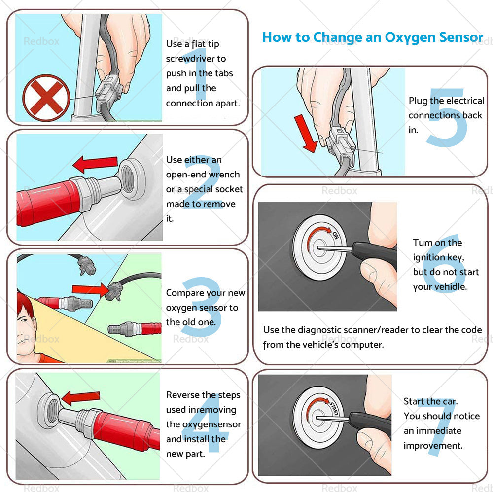 Suitable for Nissan XTRAIL X-TRAIL T30 2. 5L QR25 2005-2007 2PCS O2 Oxygen Sensor