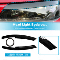 2x Suitable For Holden Commodore VY Headlight Eyelids Eyelid Eyebrows Eye Lids