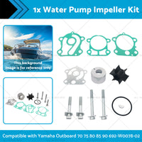 Water Pump Impeller Kit Suitable for Yamaha Outboard 70 75 80 85 90 692-W0078-02