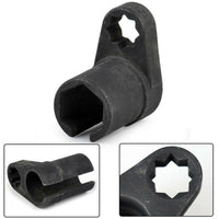 Universal 22mm 1 or 2 inch  O2 Oxygen Sensor Offset Wrench Flare Nut Socket Removal Tool