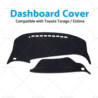 Dash Mat Suitable for Toyota Previa 50 2006-2019 XR50 Estima Tarago Dashboard