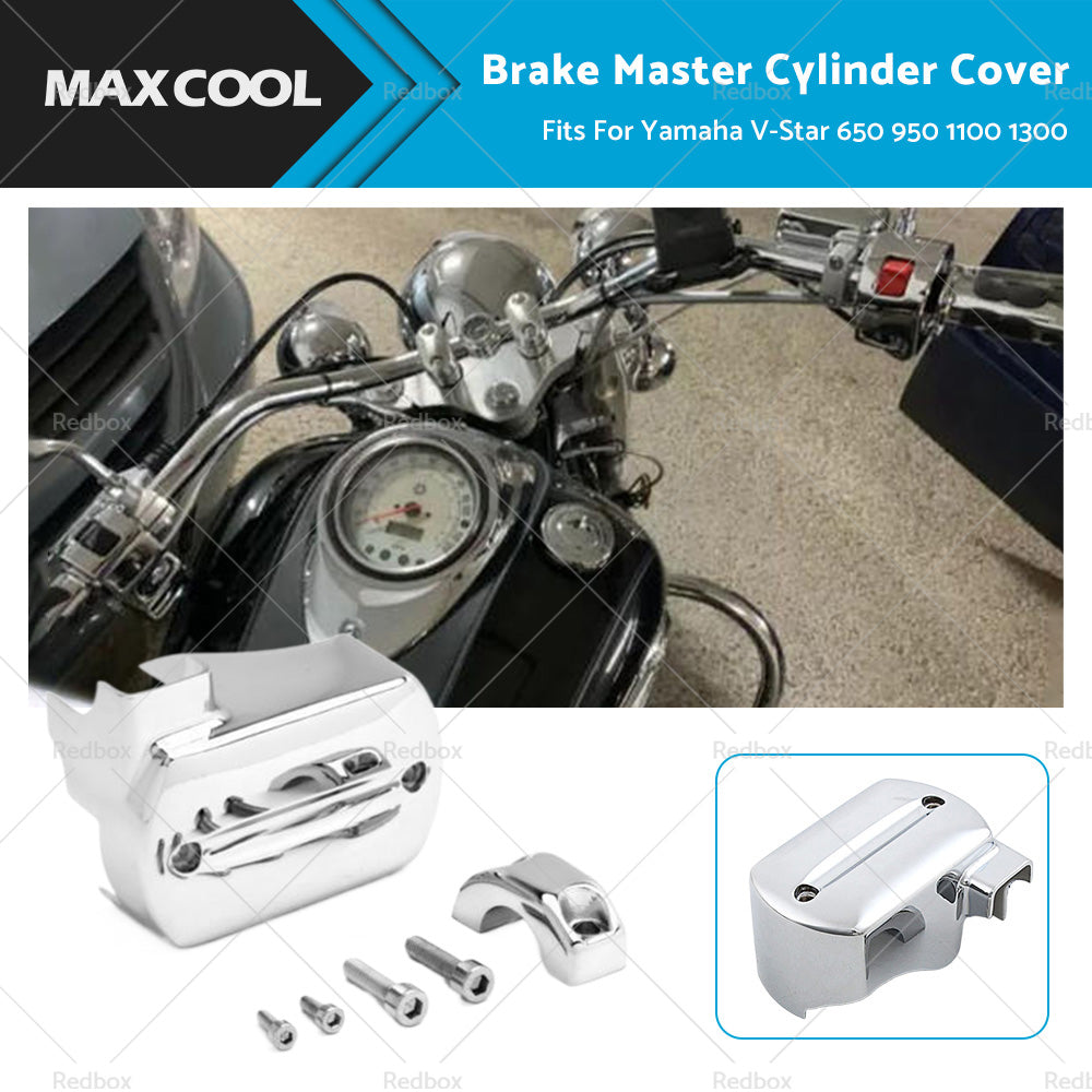 Brake Master Cylinder Cover For Yamaha V-Star 650 98-13 V-Star 950 1100 1300