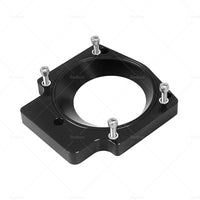 102mm Manifold Throttle Body Spacer Adapter Suitable For GM LS1 LS2 LS6 Black