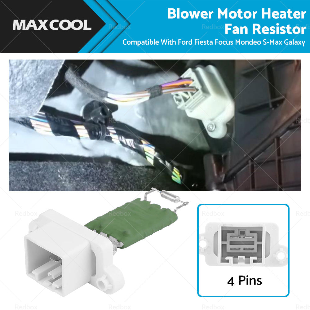 Blower Motor Heater Fan Resistor Suitable For Ford Fiesta Focus Mondeo S-Max