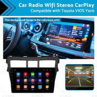 Android 13 Car Radio Wifi Stereo CarPlay Suitable for Toyota VIOS Yaris 07-12