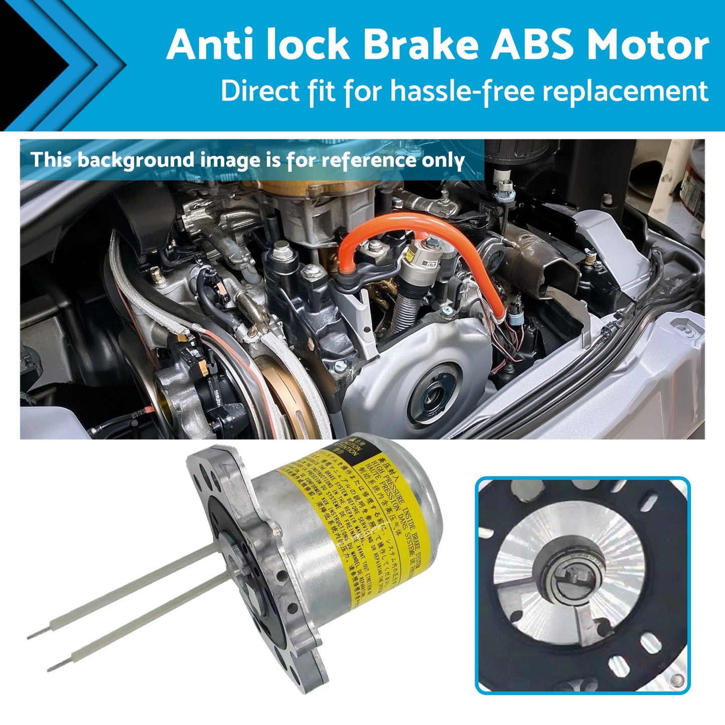 {{ Anti lock Brake ABS Motor Suitable For Toyota Camry 2007-2011 Hybrid 44510-30290 }} - Buy Car Parts Online at {{ Kaka Auto Parts }}.
