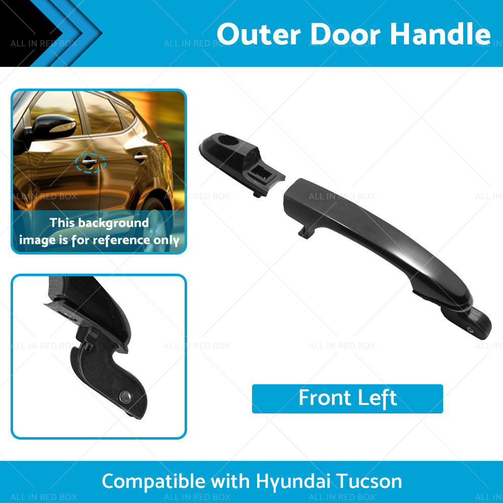 Front Left Exterior Outer Door Handle Suitable for Hyundai Tucson 2005-2009