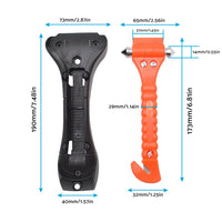 Car Emergency Hammer Window Glass Breaker Seat Belt Cutter Safety Escape Tool