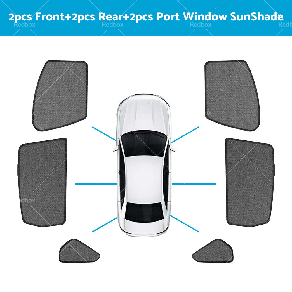 Window Sun Shade for Toyota RAV4 2019-2023 Magnetic Car Sun Blind Mesh Rear Side