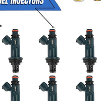 6x Fuel Injectors Fits 97-04 Lexus RX300 Toyota Avalon Sienna 3.0L - XQ1