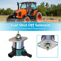 Fuel Shut Off Solenoid Fit for Kubota D905 D1005 D1105 17208-60010 17208-60015