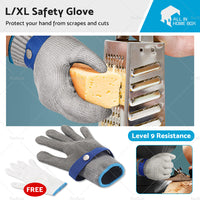 Safety Stainless Steel Cut Proof Stab Resistant Wire Metal Mesh Butcher Gloves