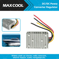 DC or DC Power Converter Regulator 8V-40V Step Down Up to 13.8V 25A 345W Waterproof