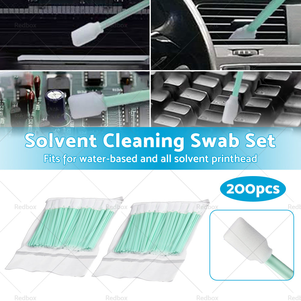 200X Solvent cleaning swabs sponge Cleaner For Epson Mutoh Mimaki Roland Printer