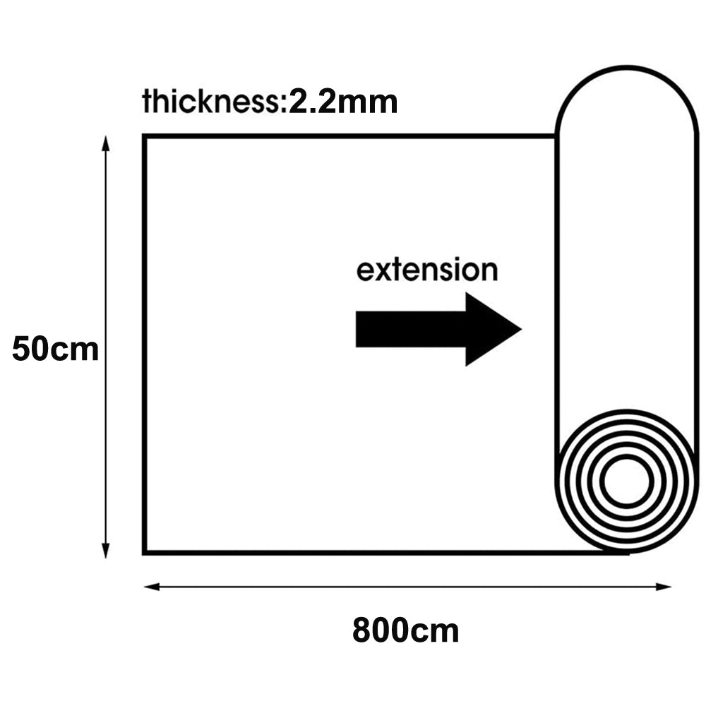 Car Butyl Rubber Sound Deadener Proofing Roll Insulation Self Adhesive