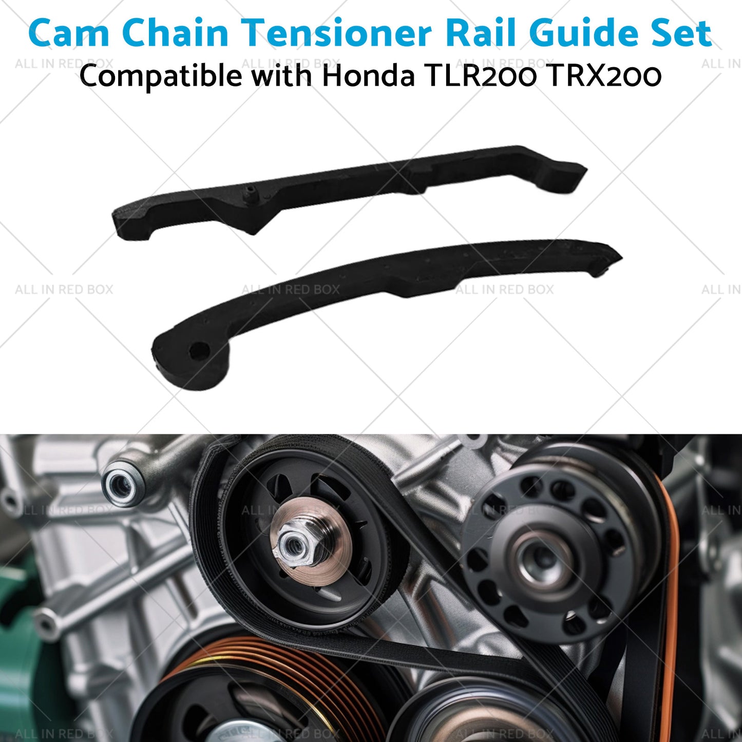 Cam Chain Tensioner Rail Guide Set Suitable for Honda XR200R XR200 TLR200 TRX200