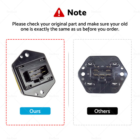 For Holden TF Rodeo Isuzu 88-02 Blower Fan Speed Resistor Controller Heater AC