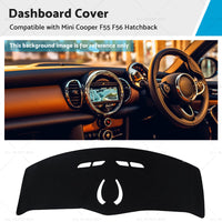 Dash Mat Suitable for Mini Cooper F55 F56 NO HUD 14-23 Dashboard Cover Non-Slip