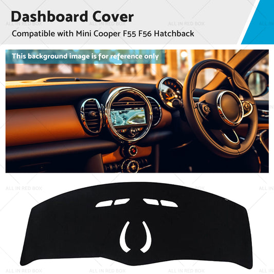 Dash Mat Suitable for Mini Cooper F55 F56 NO HUD 14-23 Dashboard Cover Non-Slip